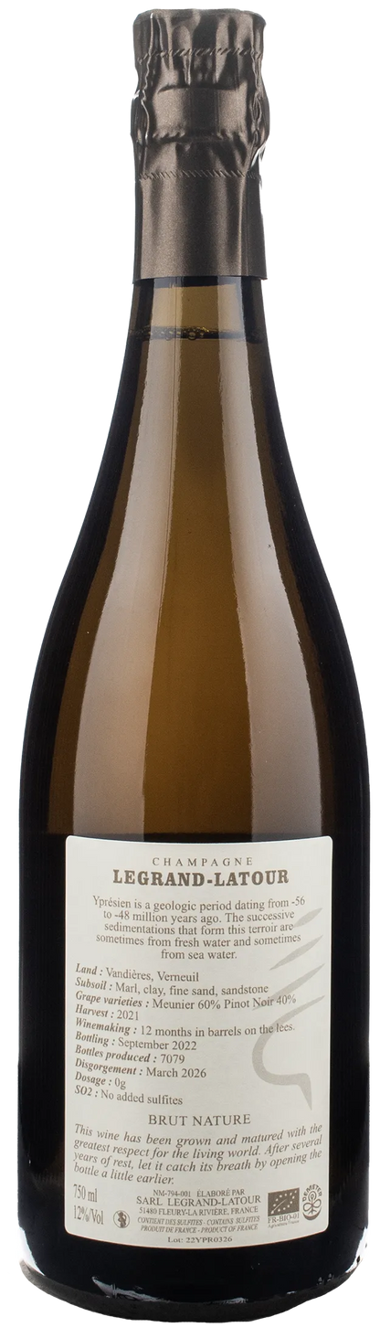 Legrand Latour Champagne Ypresien Brut Nature