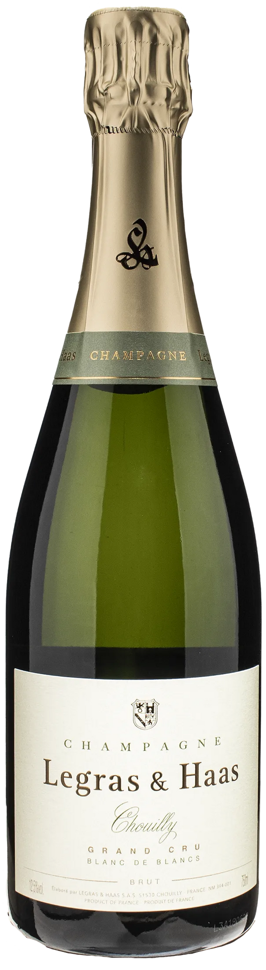 Legras & Haas Champagne Grand Cru Blanc de Blancs Brut