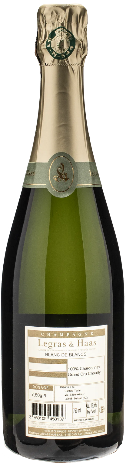 Legras & Haas Champagne Grand Cru Blanc de Blancs Brut