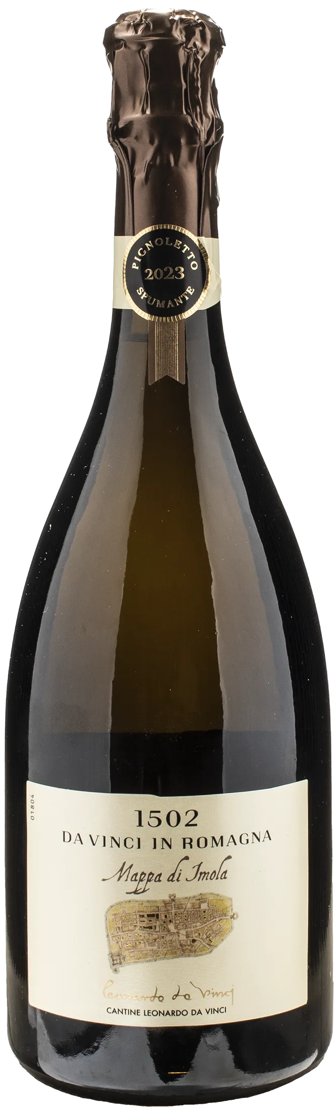 Leonardo da Vinci 1502 Mappa di Imola Pignoletto Spumante Brut 2023