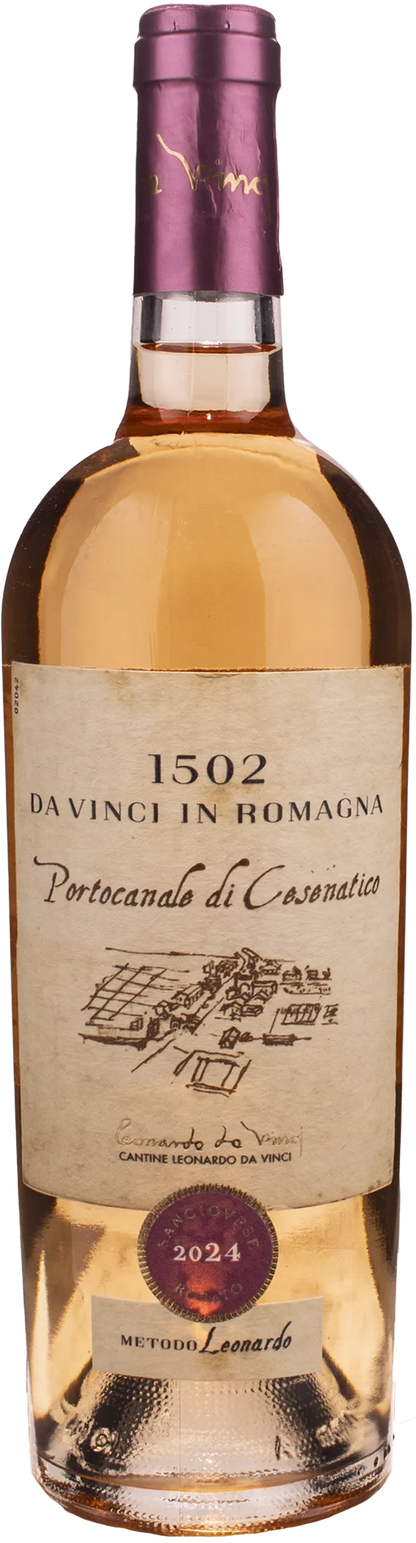 Leonardo da Vinci 1502 Sangiovese Portocanale Cesenatico Rosato 2024