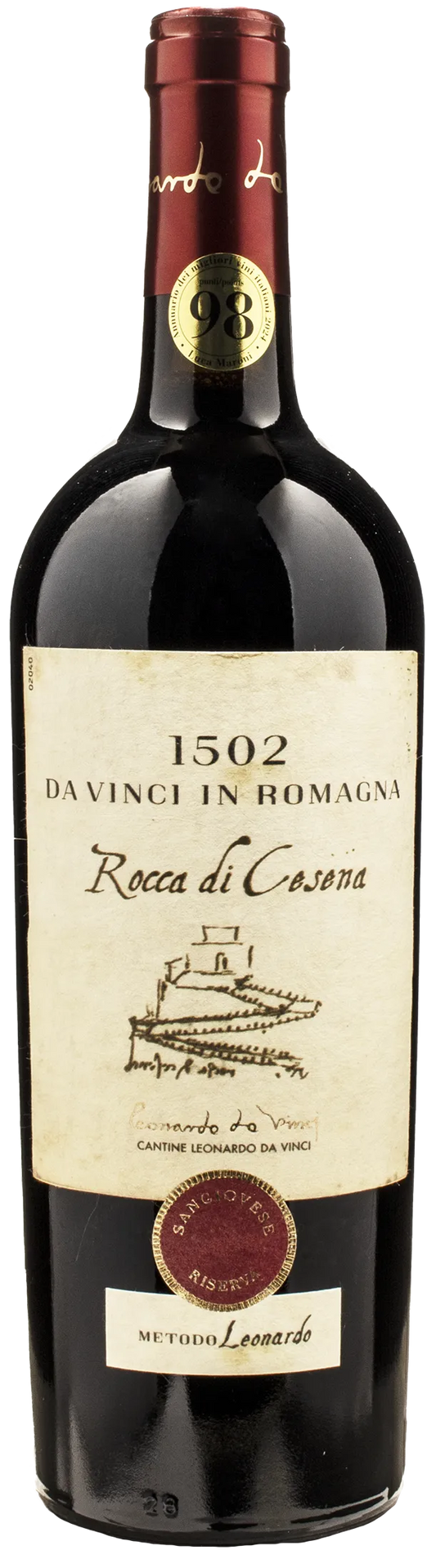Leonardo da Vinci 1502 Sangiovese Superiore Rocca di Cesena Riserva 2020