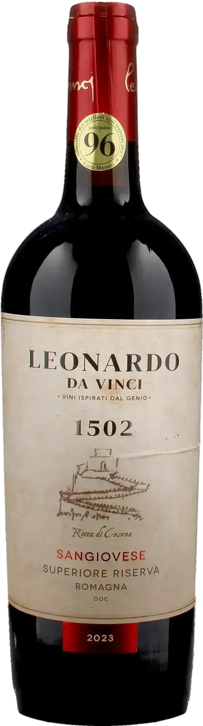 Leonardo da Vinci 1502 Sangiovese Superiore Rocca di Cesena Riserva 2023