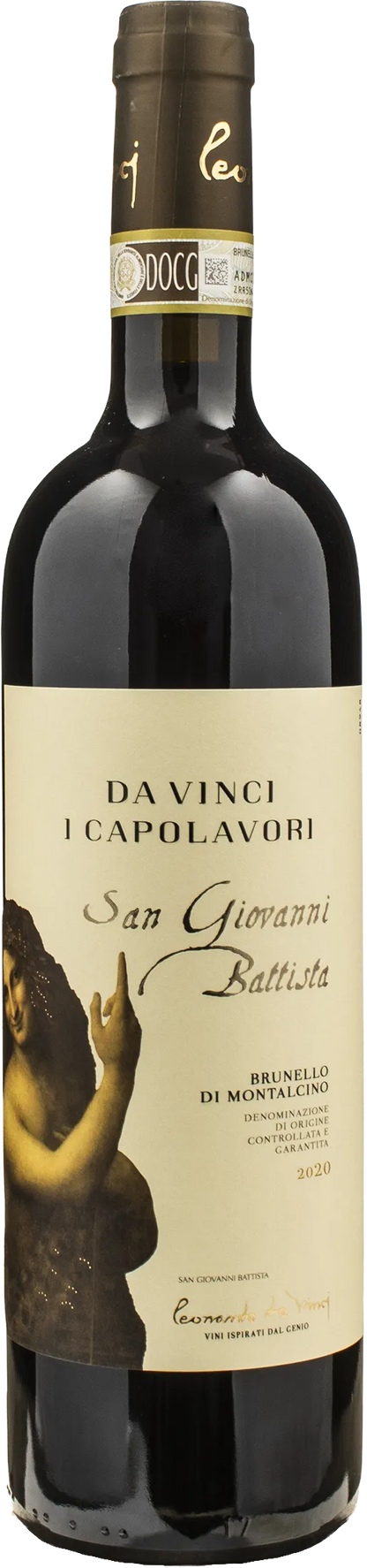 Leonardo da Vinci Capolavori Brunello di Montalcino San Giovanni Battista 2020