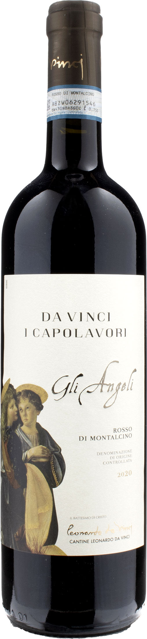Leonardo da Vinci Capolavori Rosso di Montalcino Gli Angeli 2020