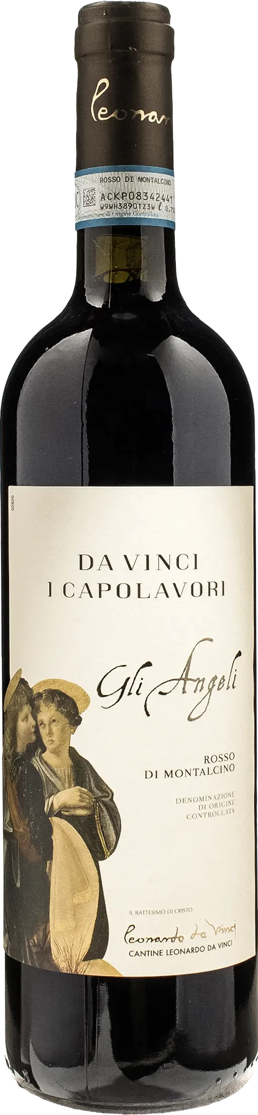 Leonardo da Vinci Capolavori Rosso di Montalcino Gli Angeli 2021