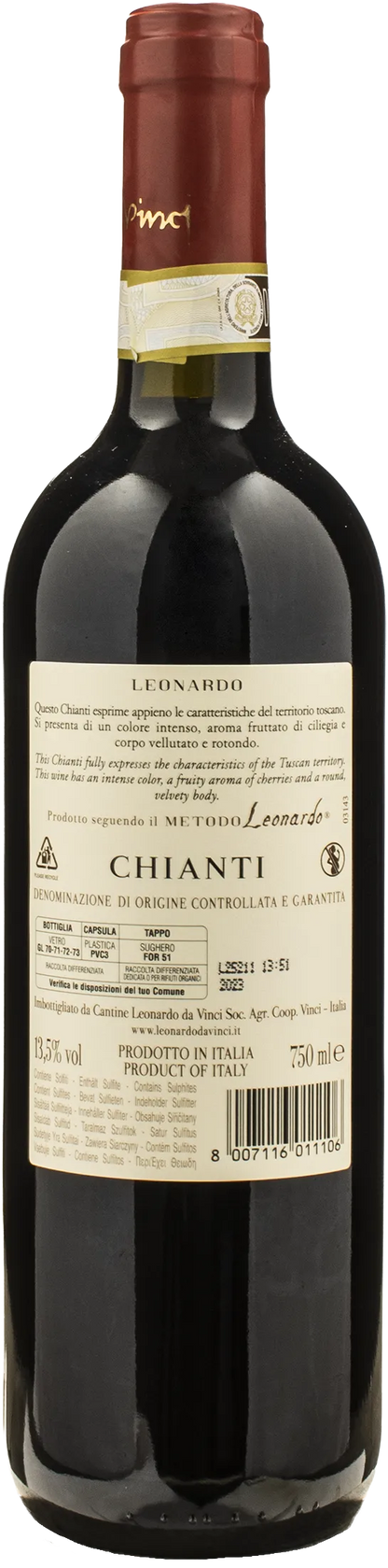 Leonardo da Vinci Vitruviano Chianti 2023