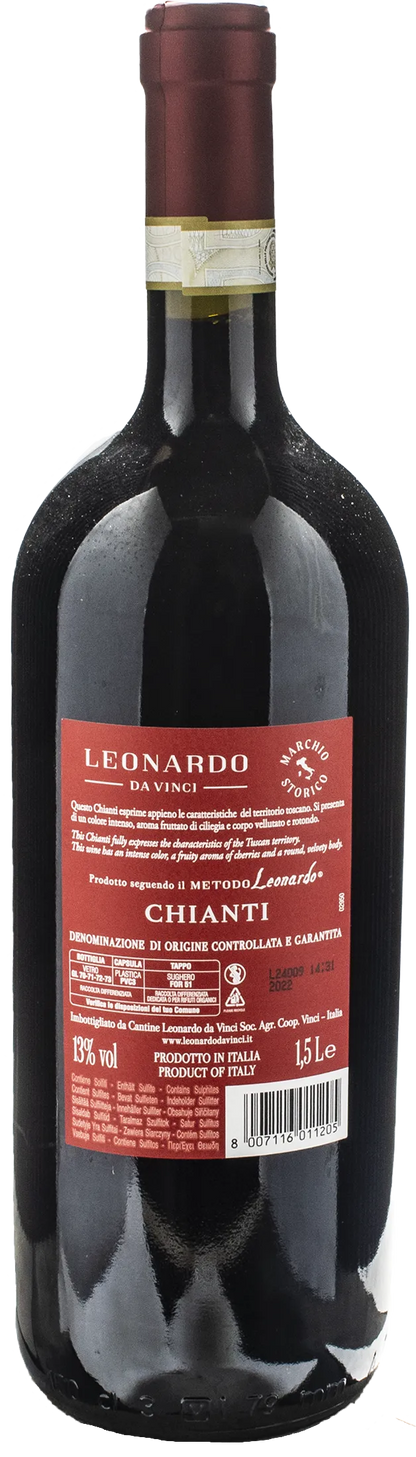 Leonardo da Vinci Vitruviano Chianti Magnum 2022