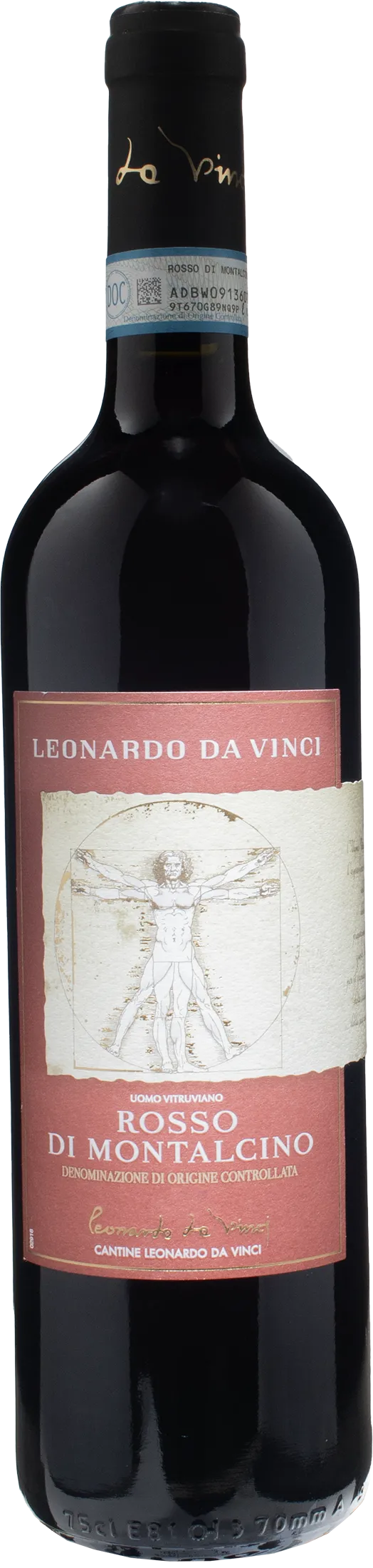 Leonardo da Vinci Vitruviano Rosso Montalcino 2022