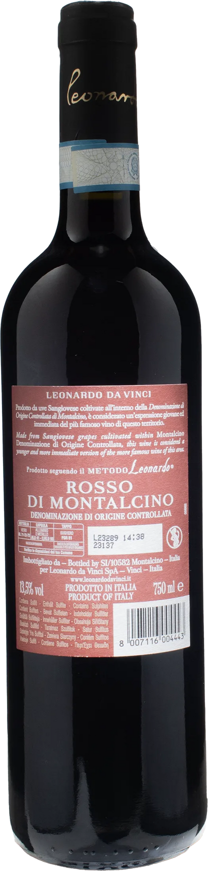 Leonardo da Vinci Vitruviano Rosso Montalcino 2022