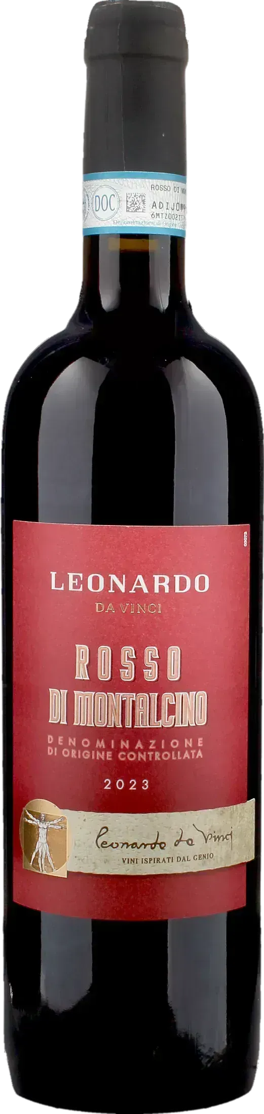 Leonardo da Vinci Vitruviano Rosso Montalcino 2023