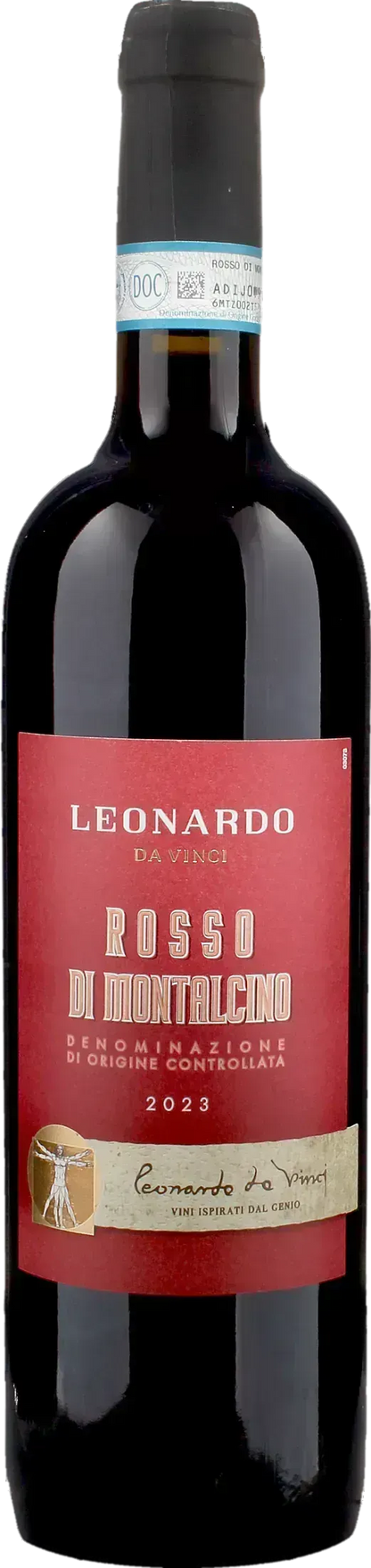 Leonardo da Vinci Vitruviano Rosso Montalcino 2023