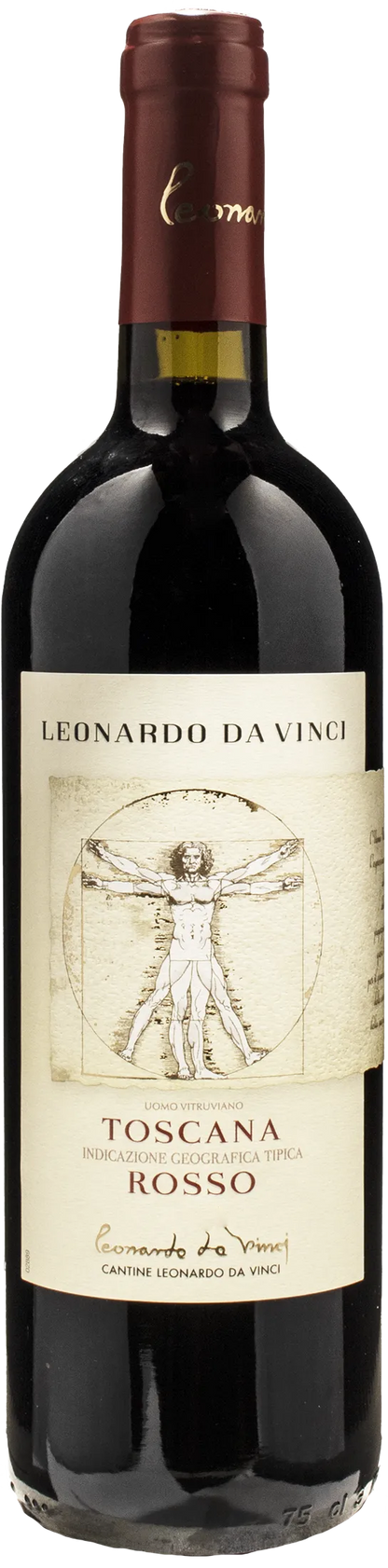 Leonardo da Vinci Vitruviano Toscana Rosso 2022