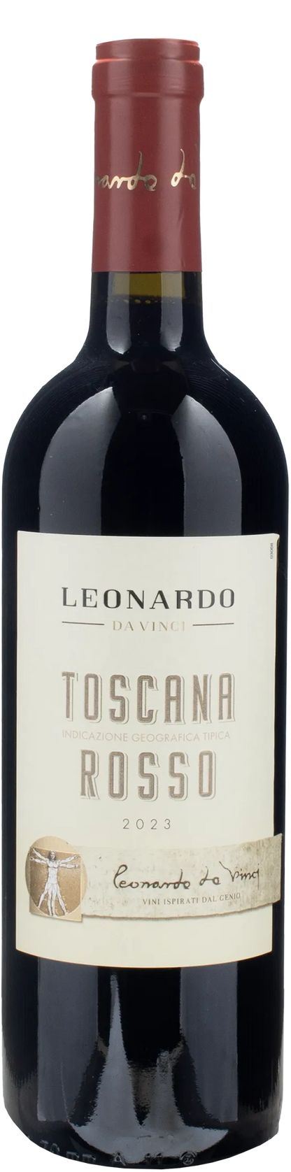 Leonardo da Vinci Vitruviano Toscana Rosso 2023