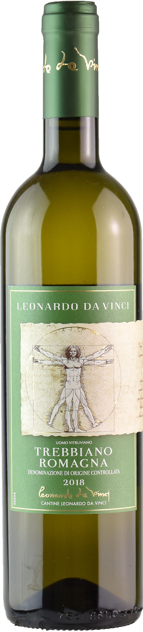 Leonardo Da Vinci Vitruviano Trebbiano Romagna 2018