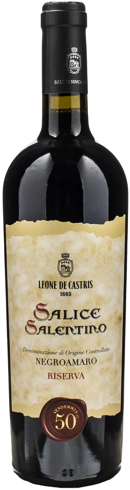 Leone De Castris Salice Salentino Negroamaro 50°V Riserva 2020