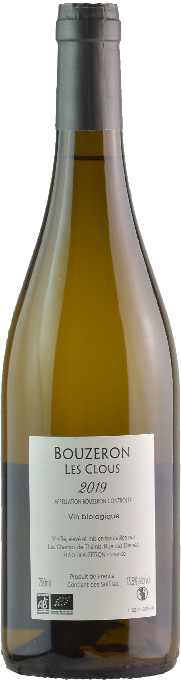 Les Champs de Thémis Bouzeron Les Clous 2019