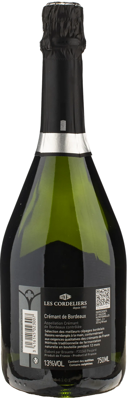 Les Cordeliers Cremant de Bordeaux Brut Prestige