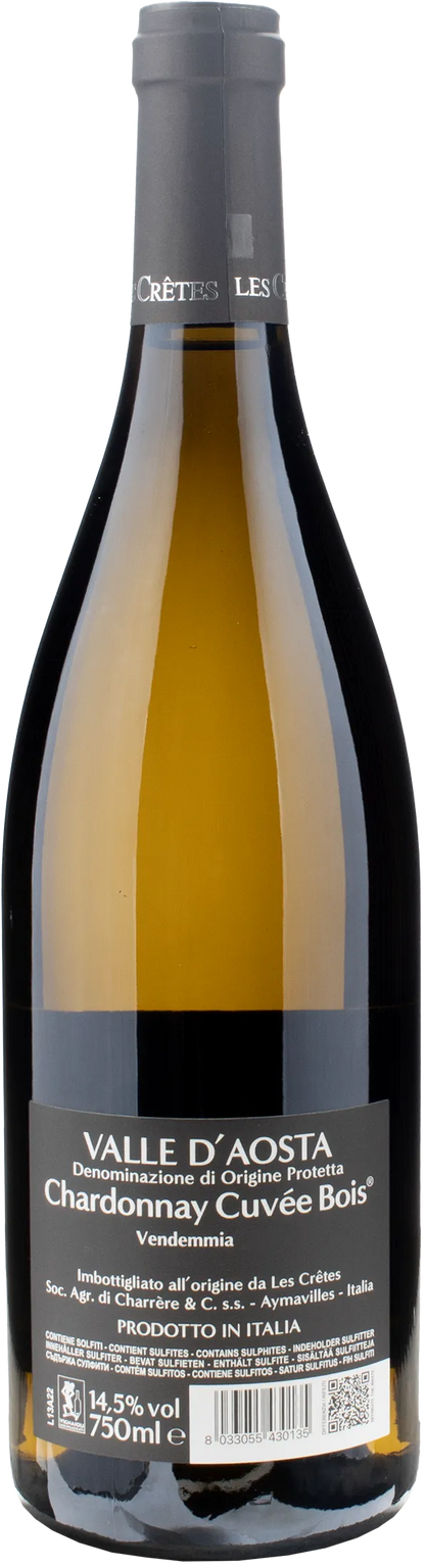 Les Cretes Chardonnay Cuvée Bois 2022