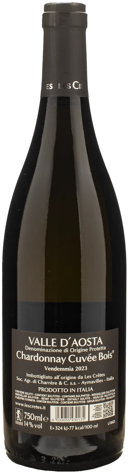 Les Cretes Chardonnay Cuvee Bois 2023