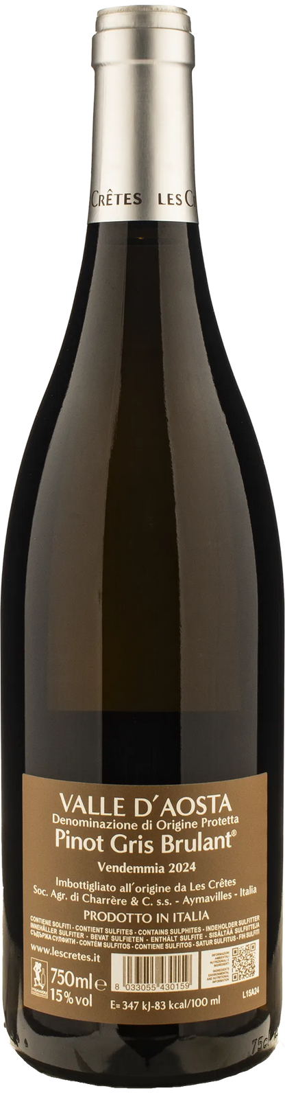 Les Cretes Pinot Gris Brulant 2024