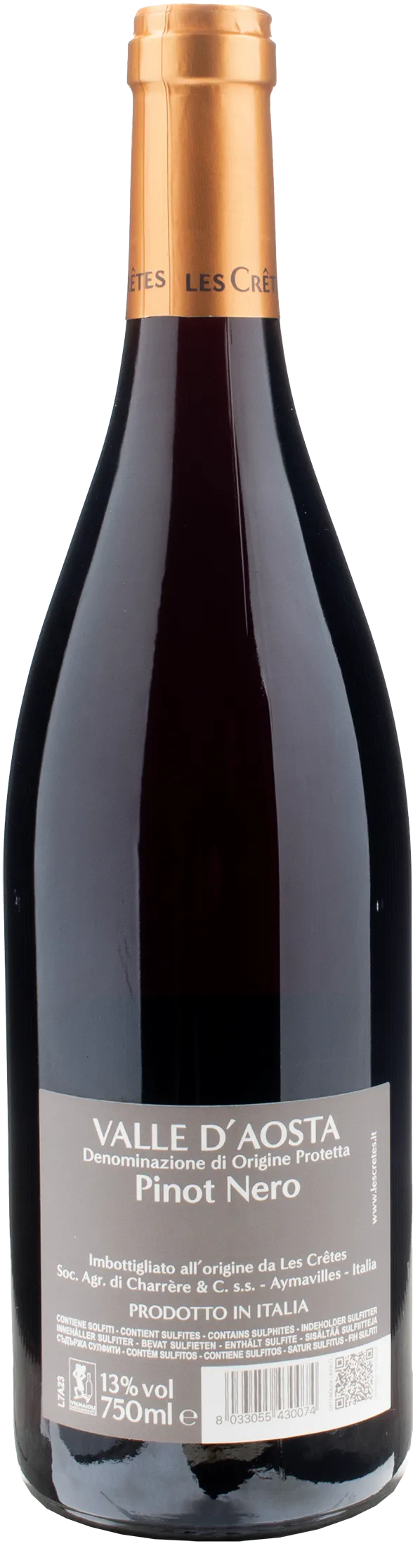 Les Cretes Pinot Nero 2023