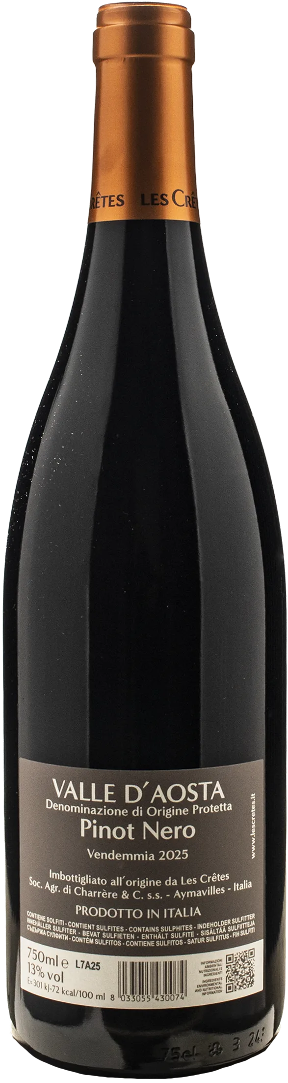 Les Cretes Pinot Nero 2025