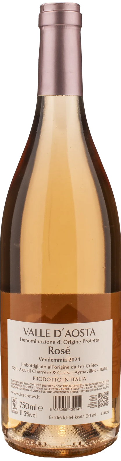 Les Cretes Valle d'Aosta Rosè 2024