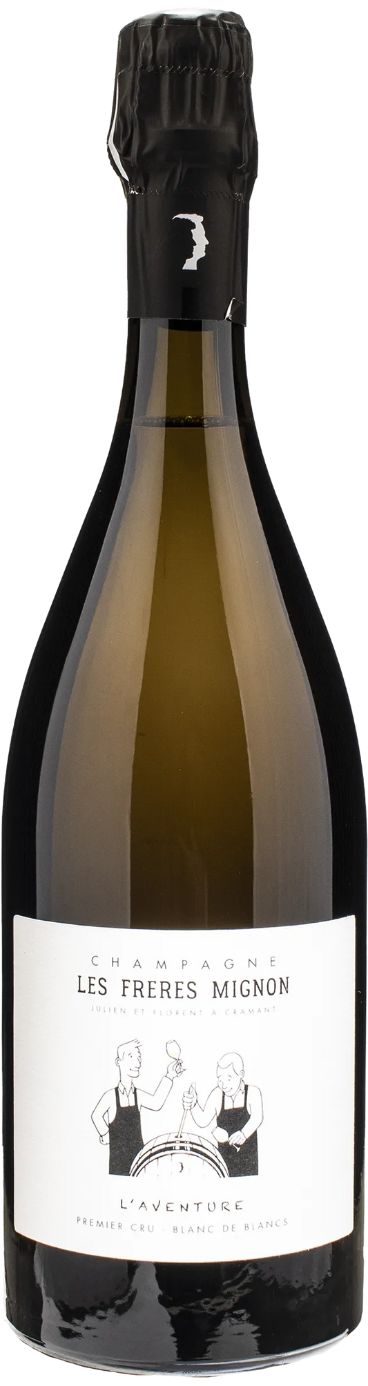 Les Freres Mignon Champagne 1er Cru Blanc de Blancs Extra Brut L'Aventure