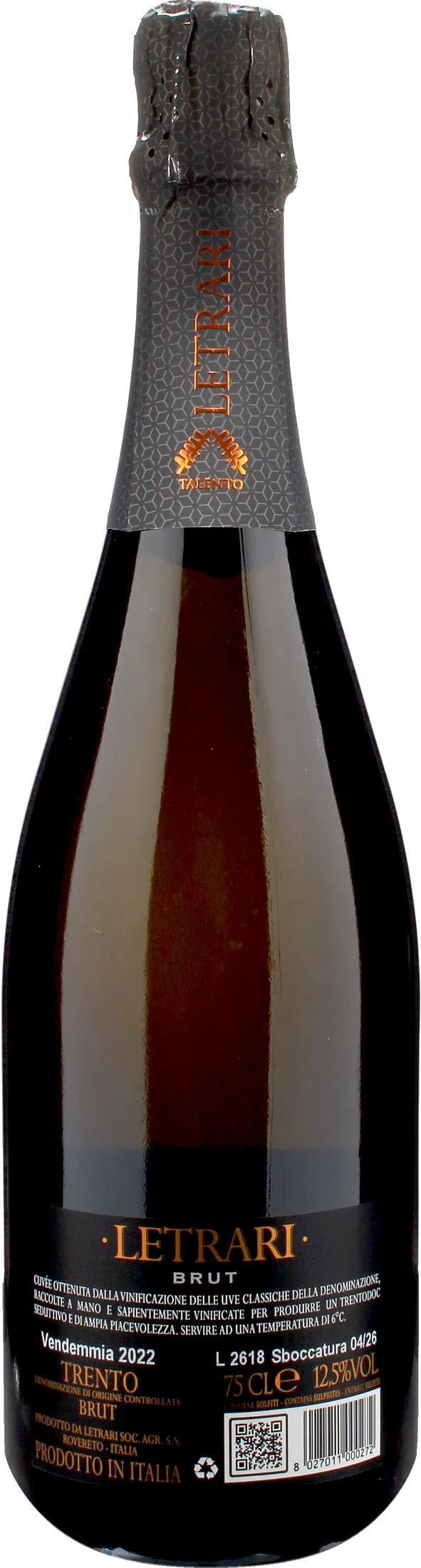 Letrari Trento Brut 2022