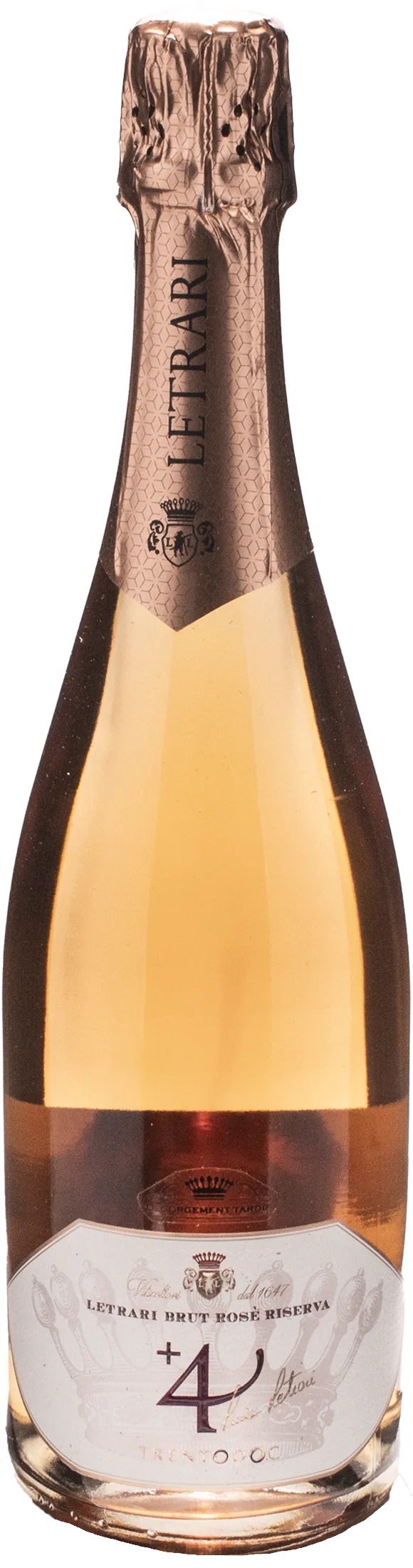 Letrari Trento Brut Rosé +4 Riserva 2012