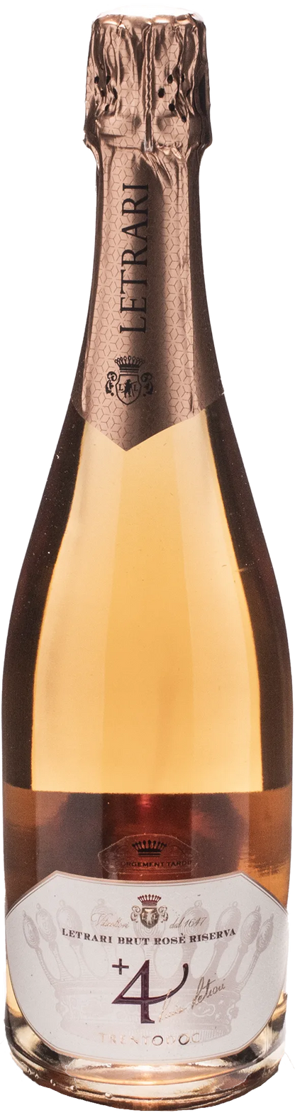 Letrari Trento Brut Rosé +4 Riserva 2012