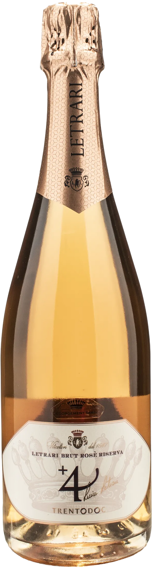 Letrari Trento Brut Rosè +4 Riserva 2015