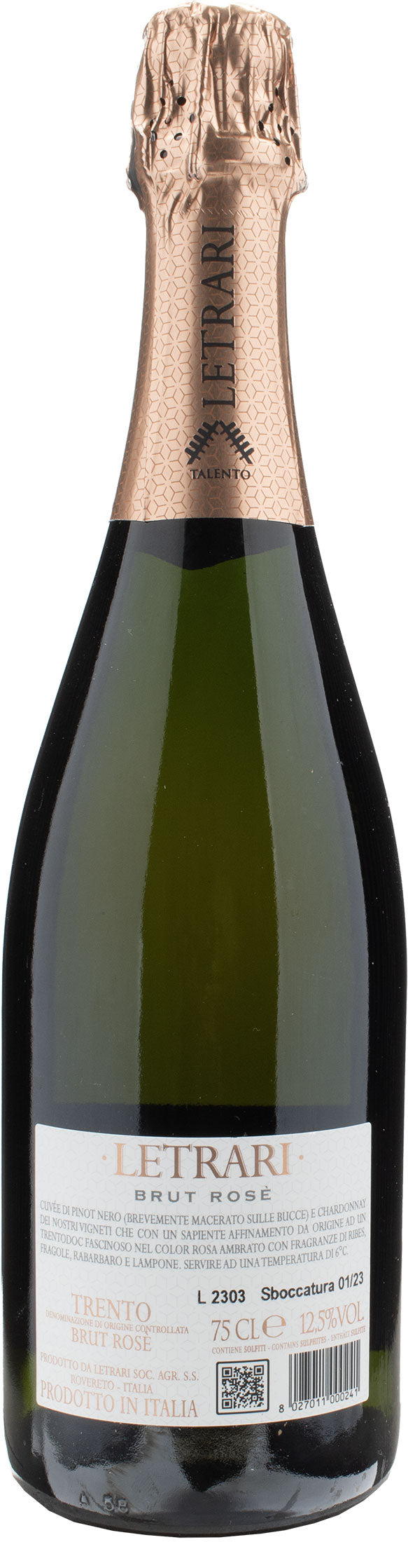 Letrari Trento Brut Rosé