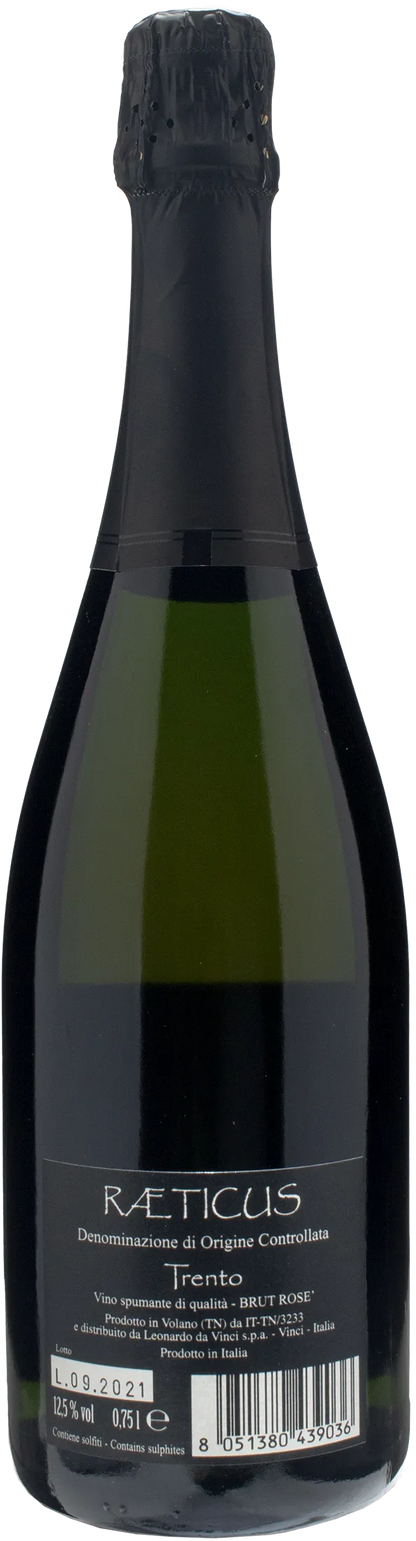 Levide TrentoDoc Raeticus Brut Rosé