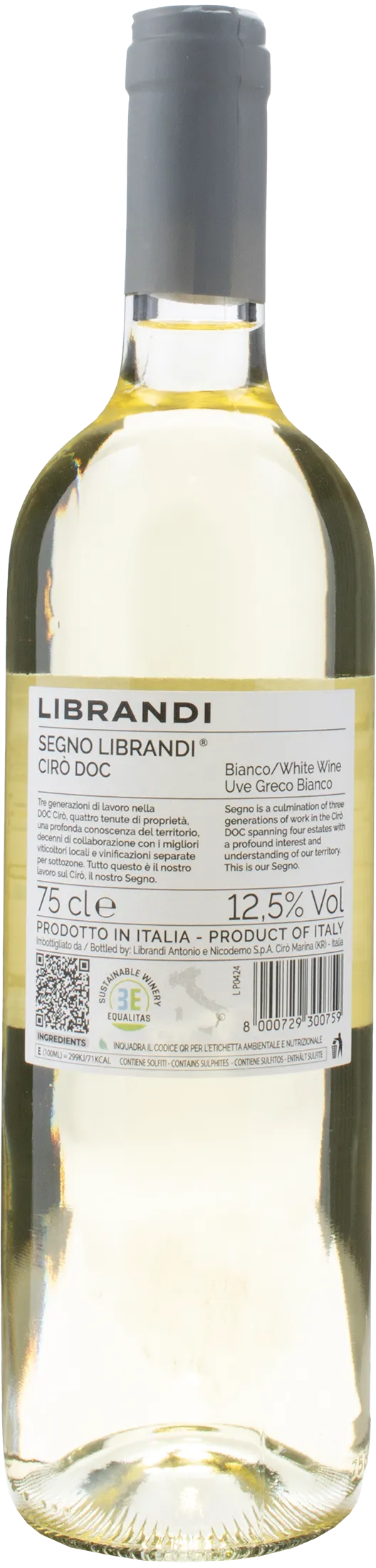 Librandi Cirò Bianco Segno 2023