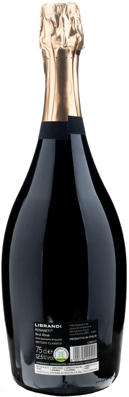 Librandi Rosaneti Metodo Classico Brut Rosé 2020