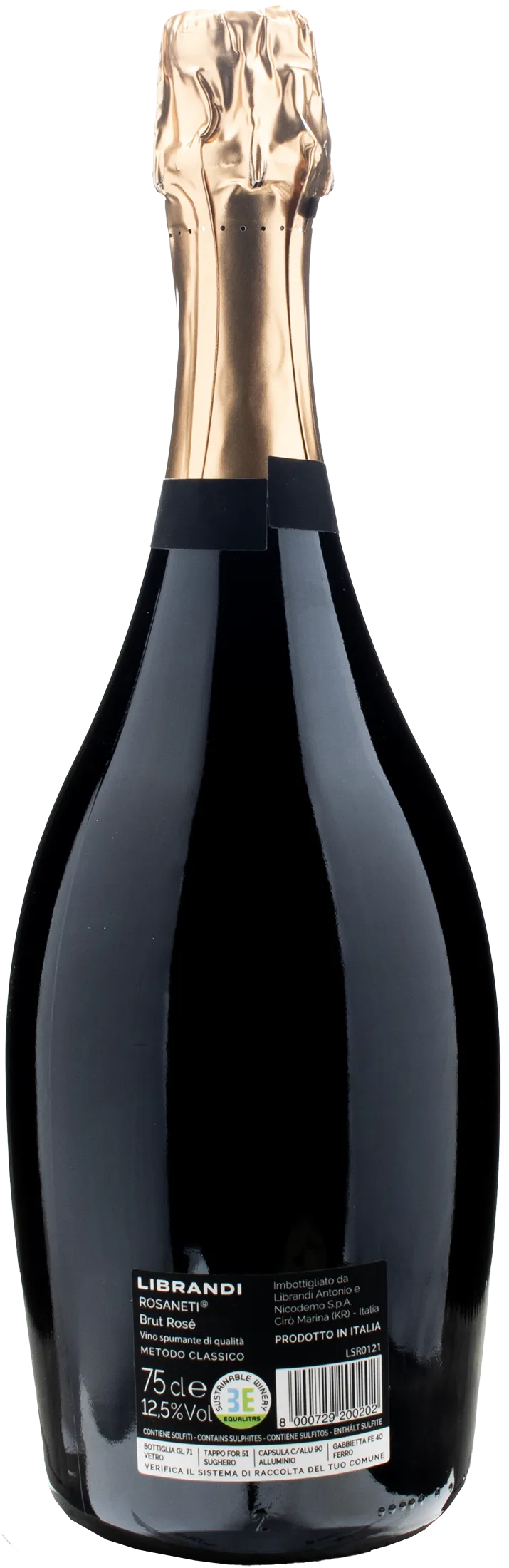 Librandi Rosaneti Metodo Classico Brut Rosé 2020