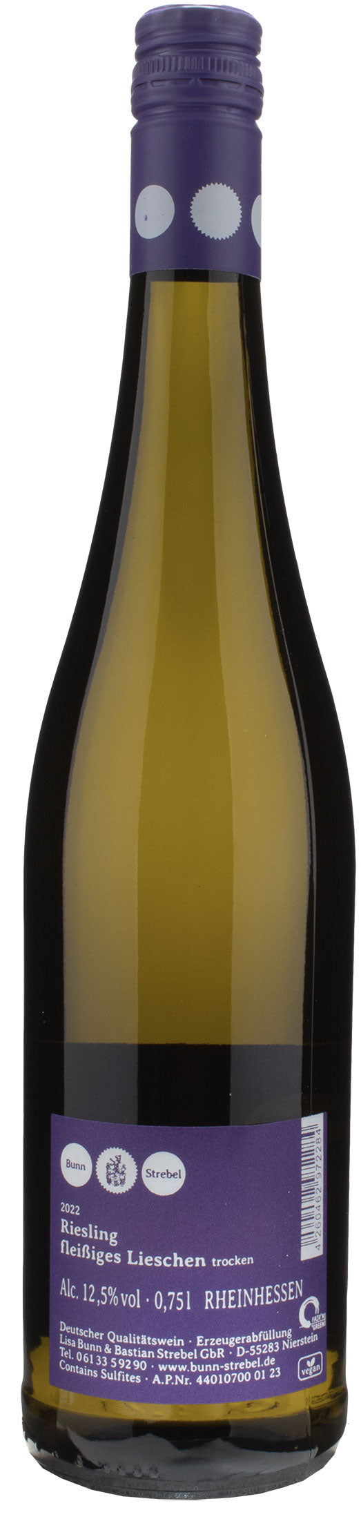 Lisa Bunn Riesling Trocken Fleissiges Lieschen 2022