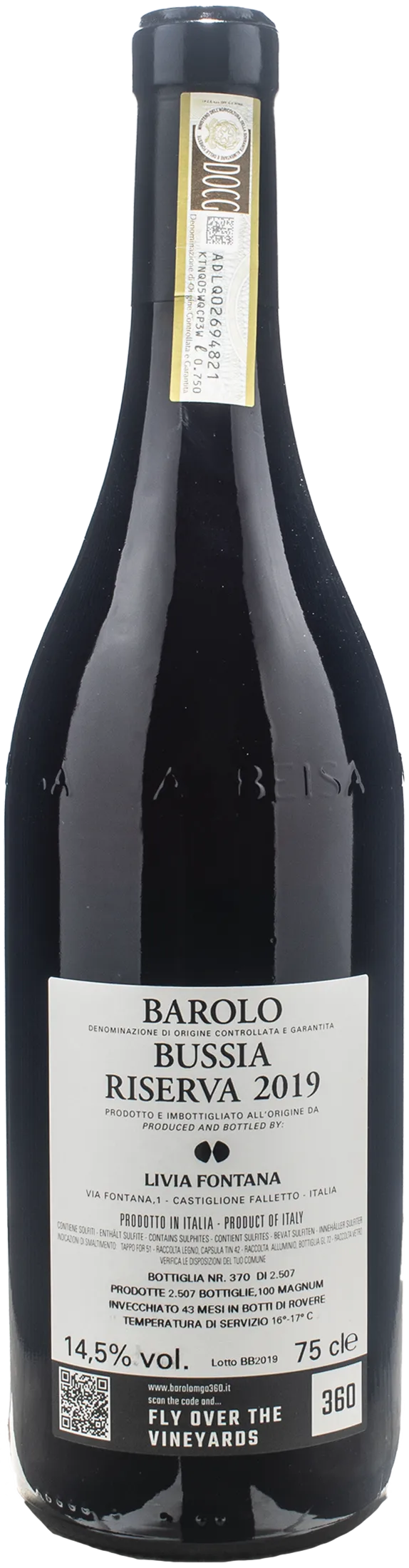 Livia Fontana Barolo Bussia Riserva 2019