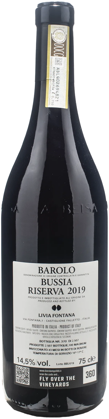 Livia Fontana Barolo Bussia Riserva 2019