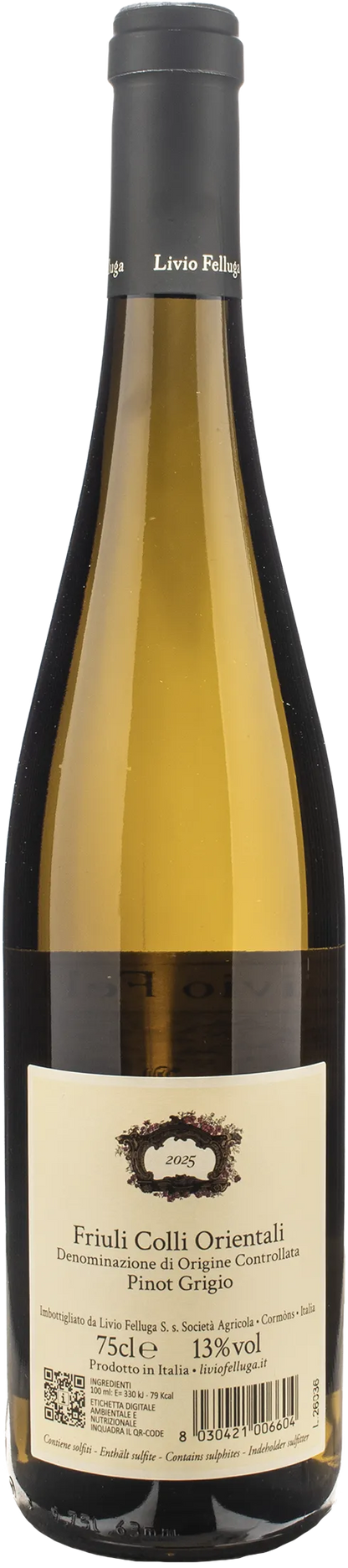 Livio Felluga Colli Orientali del Friuli Pinot Grigio 2025