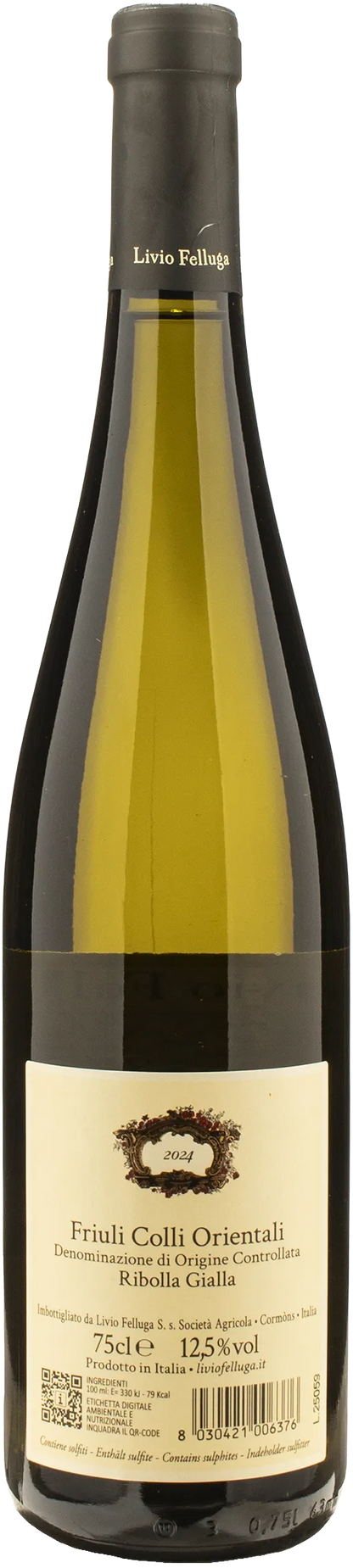 Livio Felluga Ribolla Gialla 2024
