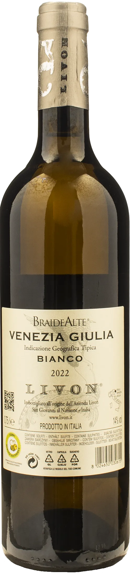 Livon Braide Alte Bianco 2022