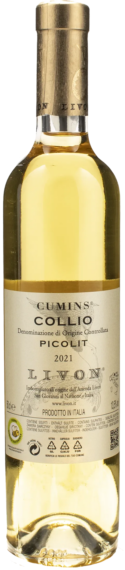 Livon Cumins Picolit 0.5L 2021