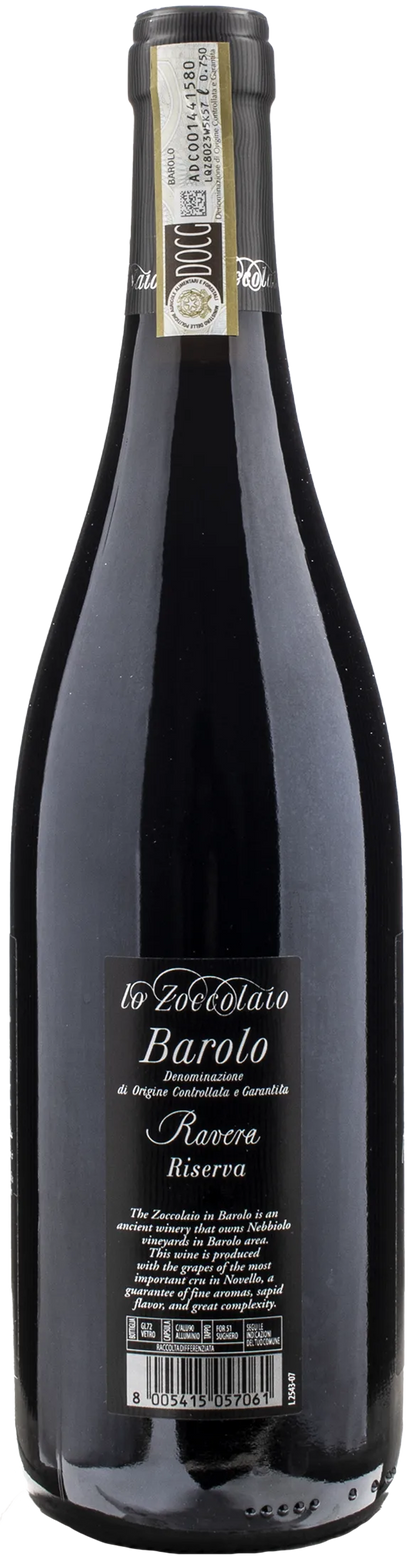 Lo Zoccolaio Barolo Ravera Riserva 2017