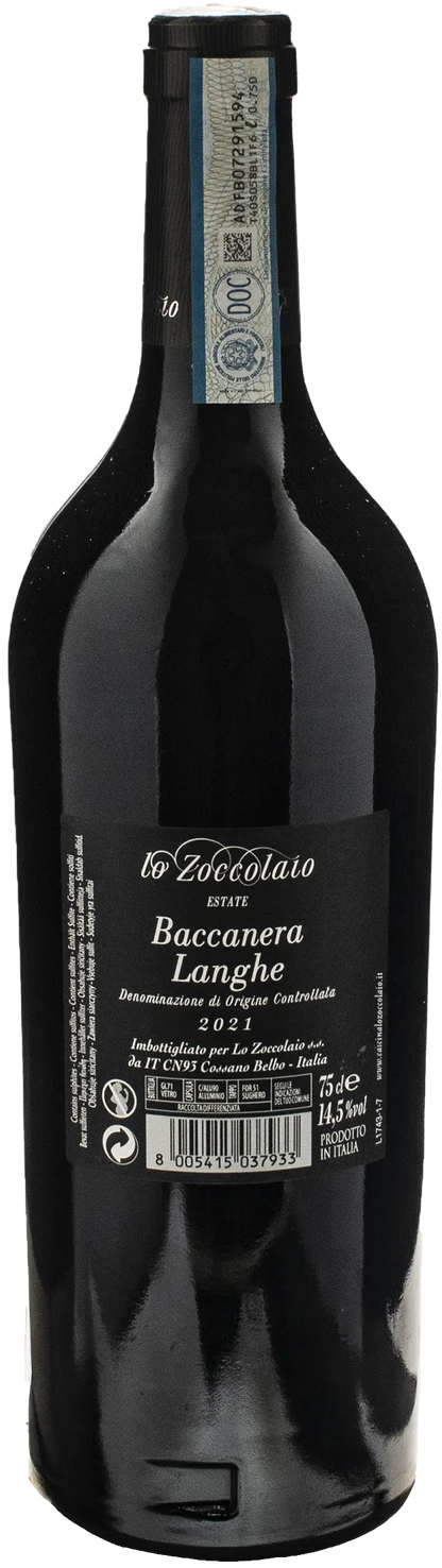 Lo Zoccolaio Langhe Baccanera 2021