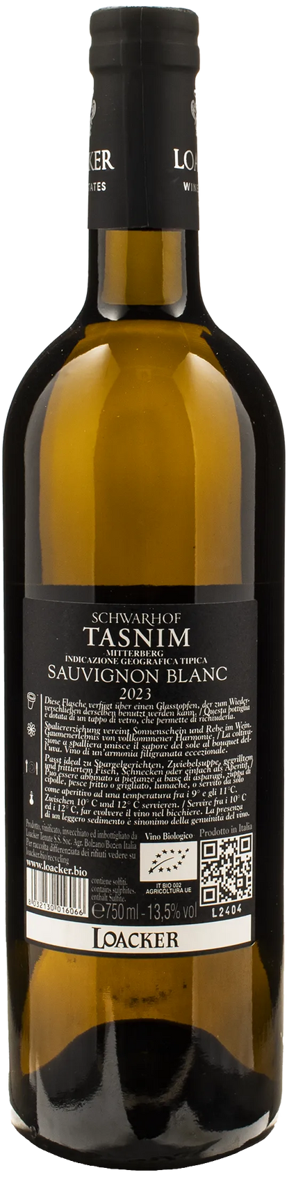 Loacker Sauvignon Blanc Tasnim 2023