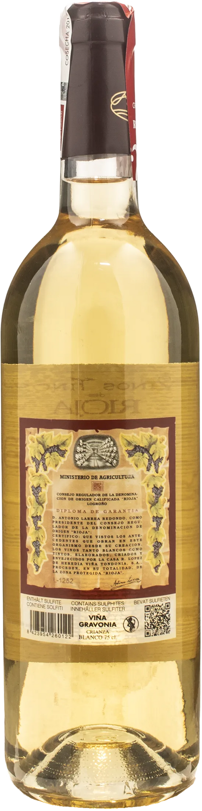 Lopez de Heredia Vina Gravonia Blanco 2017