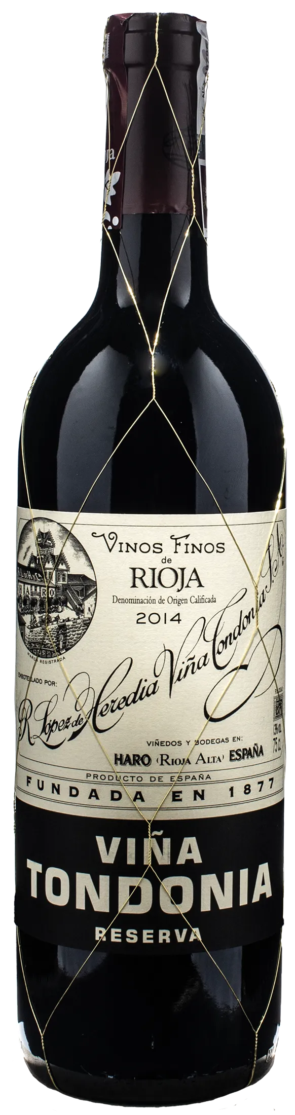 Lopez de Heredia Vina Tondonia Rioja Reserva 2014